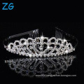 Crystal crown wedding crown miss world tiaras wholesale tiara crown cheap wedding crowns